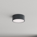 Brilagi - Stropna kupaonska svjetiljka s senzorom pokreta i sumraka CLARE 1xE27/24W/230V Ø 20 cm antracit IP54
