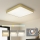 Brilagi - stropna LED svjetiljka POOL SQUARE LED/36W/230V 3000/4000/6000K 40x40 cm zlatna