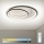 Brilagi - stropna LED svjetiljka s mogućnošću prigušivanja FLARE LED/38W/230V 3000-6000K promjer 48 cm crna/bijela + daljinski upravljač