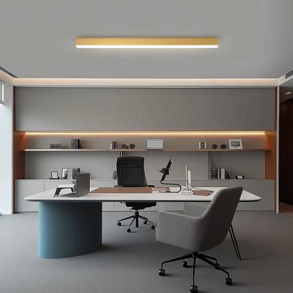 Brilagi - LED stropna svjetiljka s prigušivanjem SLEEKLINE SMART LED/40W/230V 3000-6000K Wi-Fi Tuya zlatna + daljinski upravljač