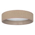 Brilagi - stropna LED svjetiljka s prigušivanjem VELVET SMARTIX STARS LED/36W/230V 3000-6000K Ø 55 cm bež Wi-Fi Tuya Beacon + daljinski upravljač