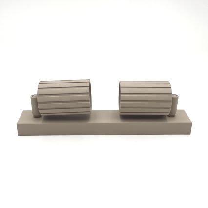 Brilagi - Stropna reflektorska svjetiljka CRISPINA 2xGU10/10W/230V bež