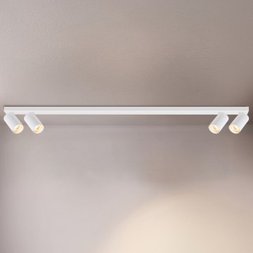 Brilagi - Stropna reflektorska svjetiljka SELE LONG 4xGU10/30W/230V bijela