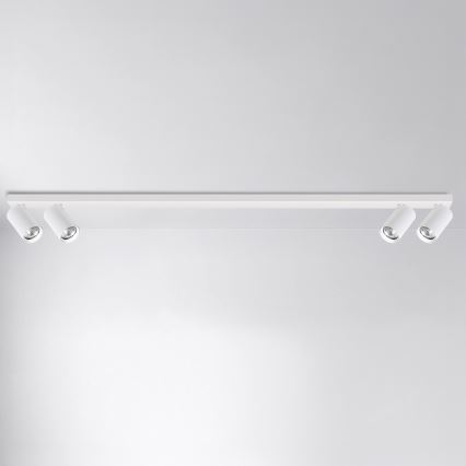 Brilagi - Stropna reflektorska svjetiljka SELE LONG 4xGU10/30W/230V bijela