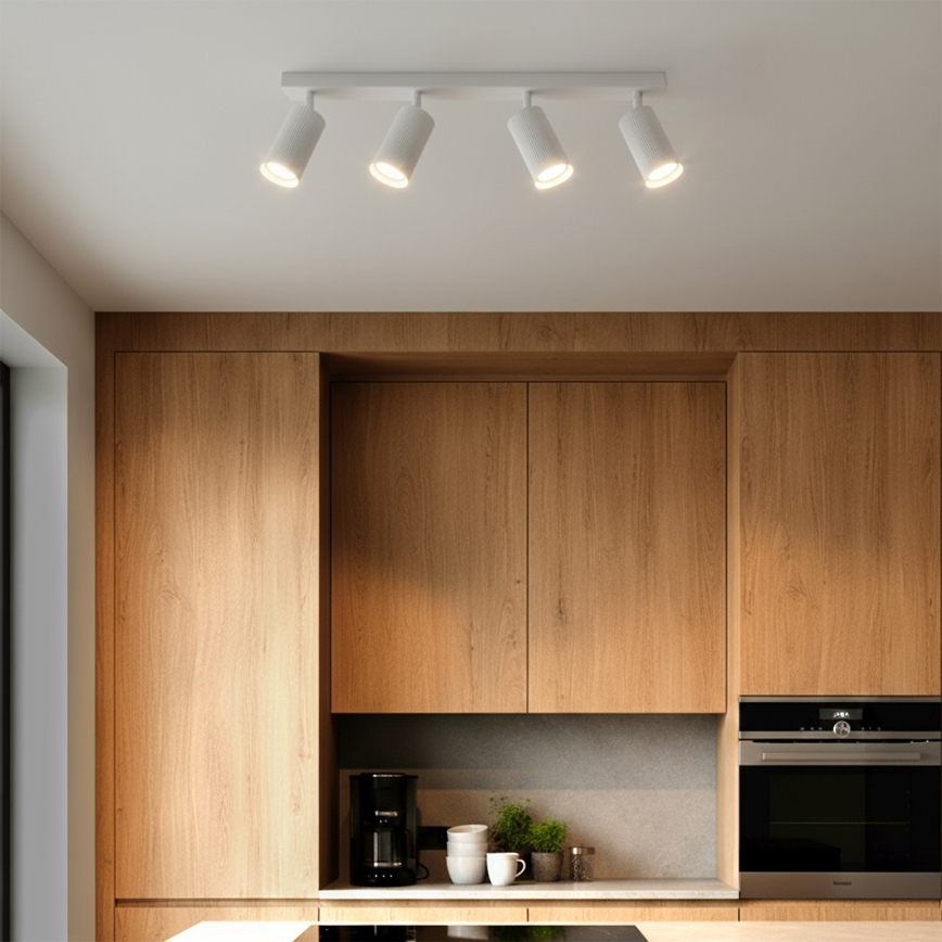 Brilagi - Stropna reflektorska svjetiljka SELE MODERN 4xGU10/30W/230V bijela