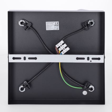 Brilagi - Stropna reflektorska svjetiljka SELE SQUARE 4xGU10/30W/230V crna
