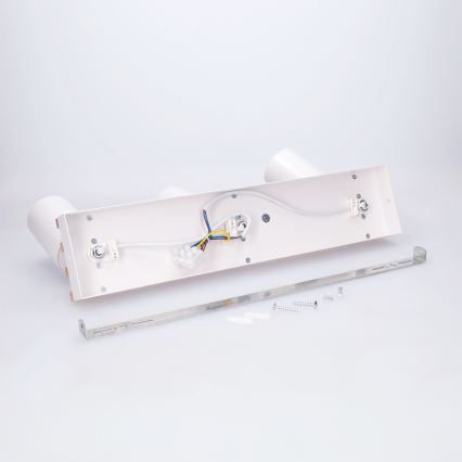 Brilagi - Stropna reflektorska svjetiljka SELE WOOD ACOUSTIC 3xGU10/30W/230V bijela/drvo