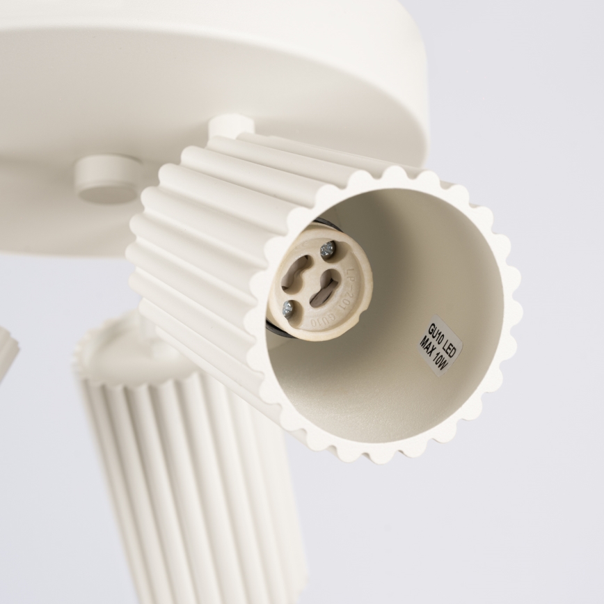 Brilagi - Stropna spot svjetiljka CRESTO 3xGU10/10W/230V krem boje