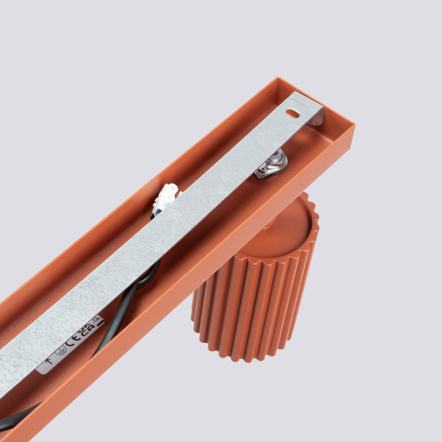 Brilagi - Stropna spot svjetiljka CRESTO 4xGU10/10W/230V crvena