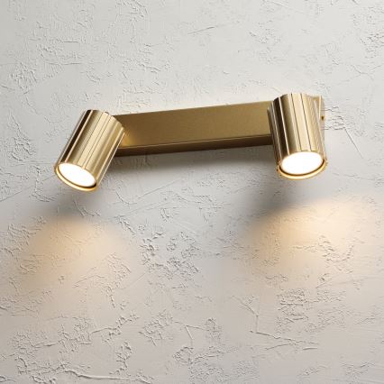 Brilagi - Stropna spot svjetiljka CRISPINA 2xGU10/10W/230V zlatna