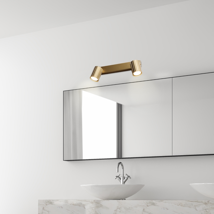 Brilagi - Stropna spot svjetiljka CRISPINA 2xGU10/10W/230V zlatna