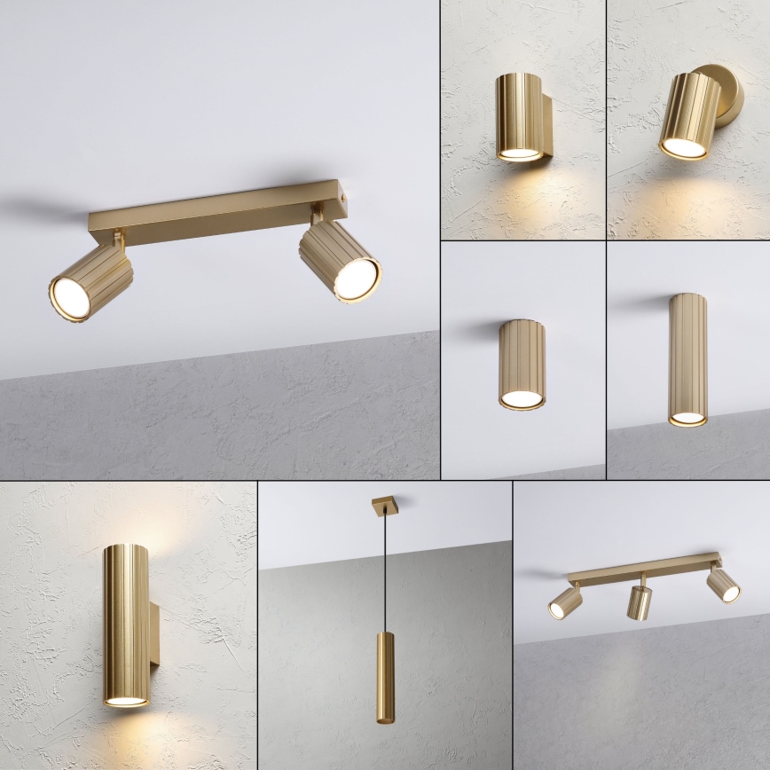 Brilagi - Stropna spot svjetiljka CRISPINA 2xGU10/10W/230V zlatna