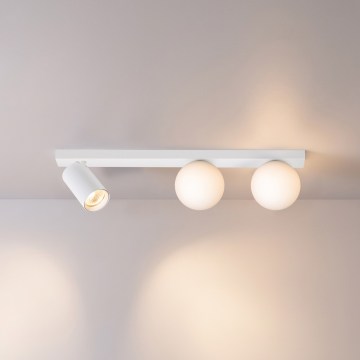 Brilagi - Stropna spot svjetiljka SELE BALL 1xGU10/30W/230V + 2xG9/10W bijela