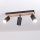Brilagi - Stropna spot svjetiljka SELE WOOD ACOUSTIC 3xGU10/30W/230V crna/drvo