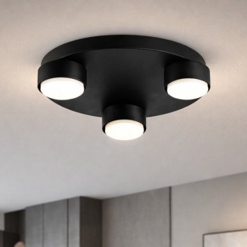 Brilagi - Stropna svjetiljka 3xGX53/12W/230V, promjer 30 cm, crna