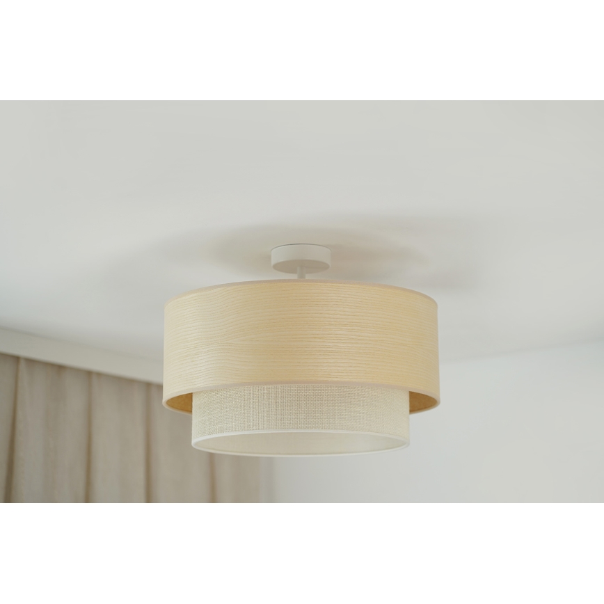Brilagi - Stropna svjetiljka ARIZONA BOHO 1xE27/15W/230V promjer 45 cm bež