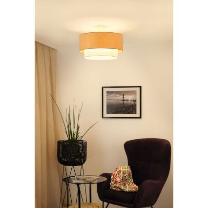 Brilagi - Stropna svjetiljka ARIZONA BOHO 1xE27/15W/230V promjer 45 cm bež