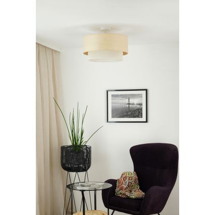 Brilagi - Stropna svjetiljka ARIZONA BOHO 1xE27/15W/230V promjer 45 cm bež