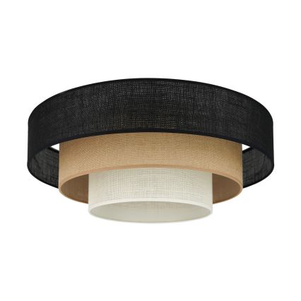 Brilagi - Stropna svjetiljka ASPEN LUNETA LED/12W/230V pr. 60 cm 3000K/4000K/6400K crna/bež/krem