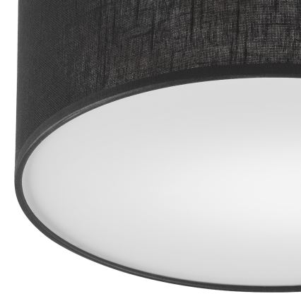 Brilagi - Stropna svjetiljka BELLADONNA 1xE27/15W/230V pr. 30 cm crna/bor