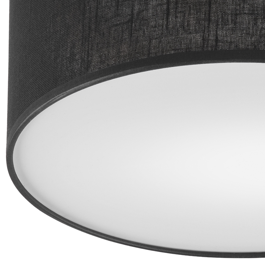 Brilagi - Stropna svjetiljka BELLADONNA 1xE27/15W/230V pr. 30 cm crna/hrast
