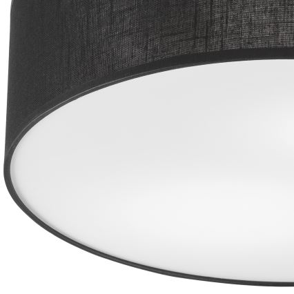 Brilagi - Stropna svjetiljka BELLADONNA 2xE27/15W/230V pr. 40 cm crna/bor