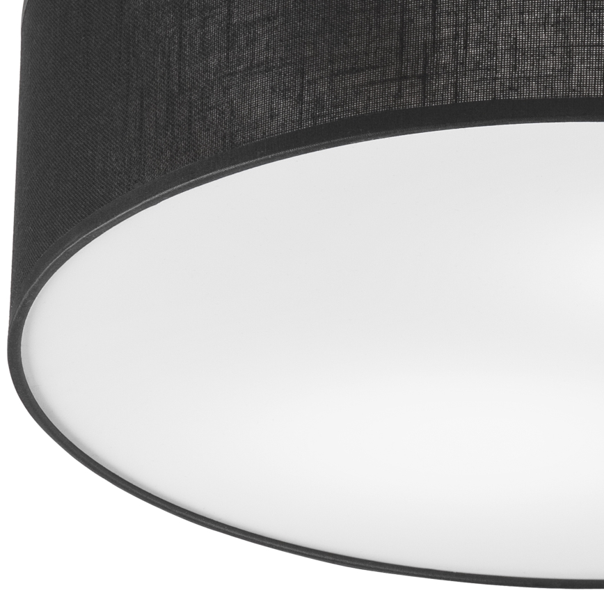 Brilagi - Stropna svjetiljka BELLADONNA 2xE27/15W/230V pr. 40 cm crna/bor