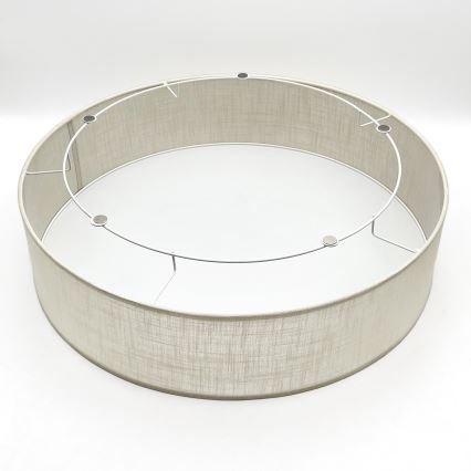 Brilagi - Stropna svjetiljka BELLADONNA 3xE27/15W/230V pr. 50 cm krem/hrast