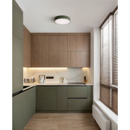 Brilagi - Stropna svjetiljka CLARE 3xE27/24W/230V promjer 40 cm kaki