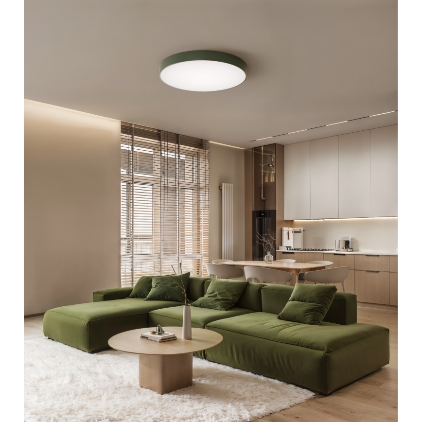 Brilagi - Stropna svjetiljka CLARE 4xE27/40W/230V, promjer 50 cm, kaki