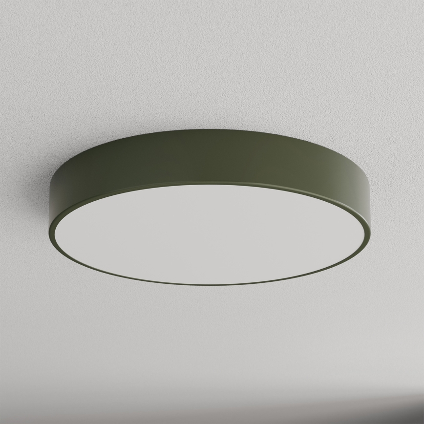Brilagi - Stropna svjetiljka CLARE 4xE27/40W/230V, promjer 50 cm, kaki