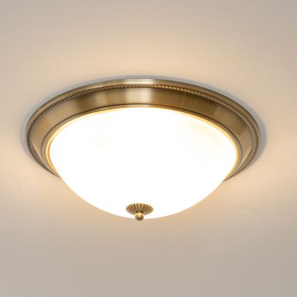 Brilagi - Stropna svjetiljka CLASSIC 3xE27/60W/230V brončana