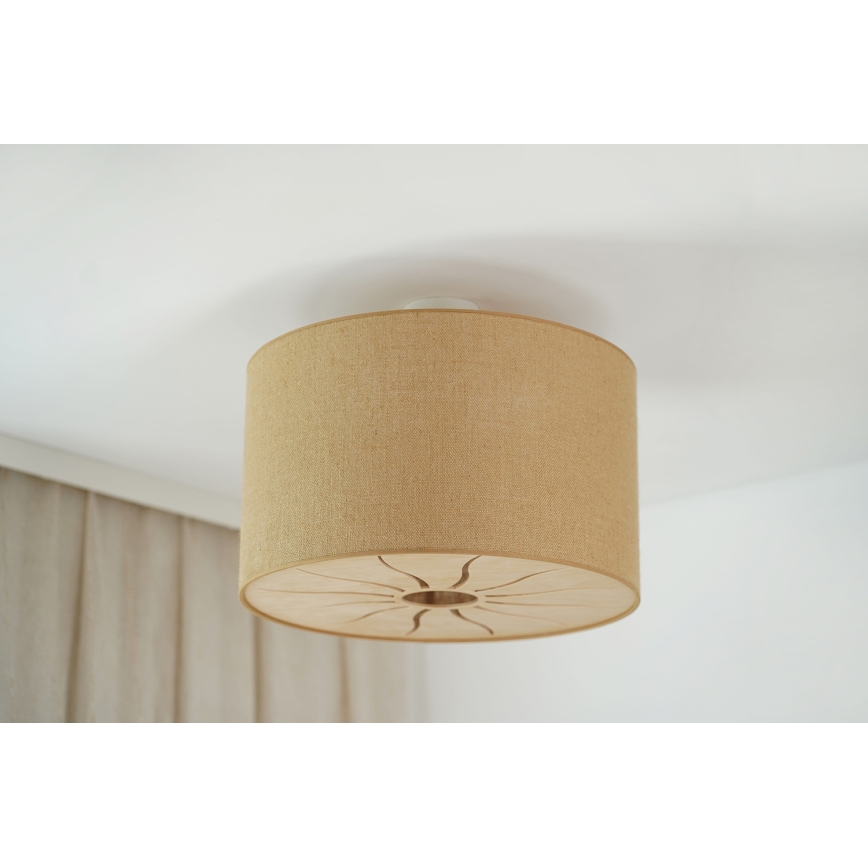 Brilagi - Stropna svjetiljka COUNTRY ROLLER 1xE27/15W/230V promjer 45 cm bež