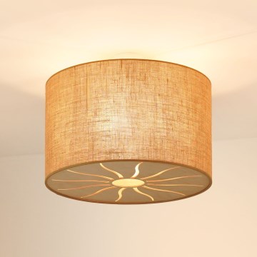 Brilagi - Stropna svjetiljka COUNTRY ROLLER 1xE27/15W/230V promjer 50 cm bež