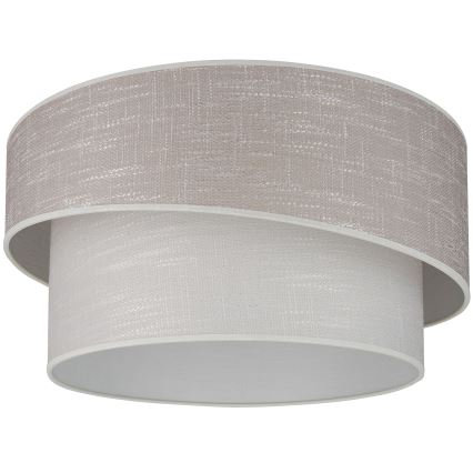 Brilagi - Stropna svjetiljka DOVER SHINE 1xE27/15W/230V pr. 50 cm siva/krem