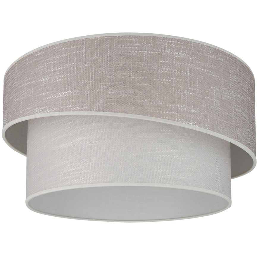 Brilagi - Stropna svjetiljka DOVER SHINE 1xE27/15W/230V pr. 50 cm siva/krem