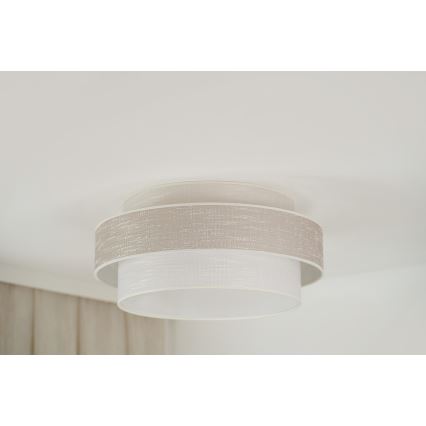 Brilagi - Stropna svjetiljka DOVER SPACE LED/12W/230V pr. 50 cm 3000K/4000K/6400K siva/krem