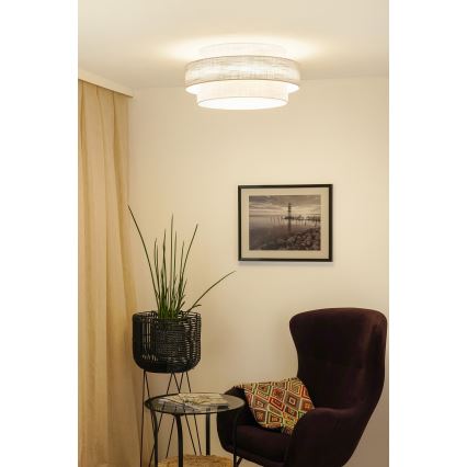 Brilagi - Stropna svjetiljka DOVER SPACE LED/12W/230V pr. 50 cm 3000K/4000K/6400K siva/krem