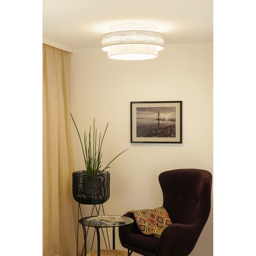Brilagi - Stropna svjetiljka DOVER SPACE LED/12W/230V pr. 50 cm 3000K/4000K/6400K siva/krem