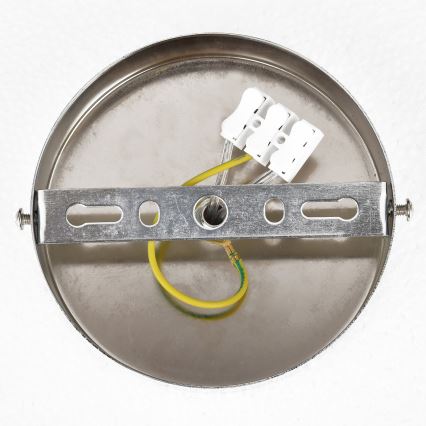 Brilagi - Stropna svjetiljka ECLIPSE za površinsku montažu, 5 x E14/10W/230V, Ø 38 cm, srebrna