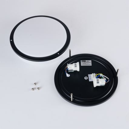 Brilagi - Stropna svjetiljka ELARO 2xE27/40W/230V, promjer 26 cm, crna
