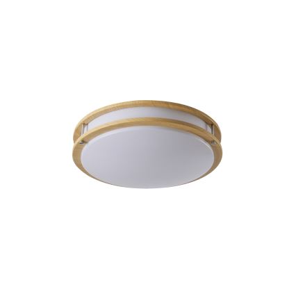 Brilagi - Stropna svjetiljka ELARO 4xE27/40W/230V, promjer 41 cm, drveni dekor