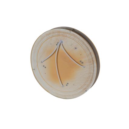 Brilagi - Stropna svjetiljka ELARO 4xE27/40W/230V, promjer 41 cm, drveni dekor