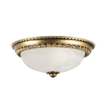 BRILAGI - Stropna svjetiljka FRESCO 2xE27/40W/230V, promjer 30 cm, mesing
