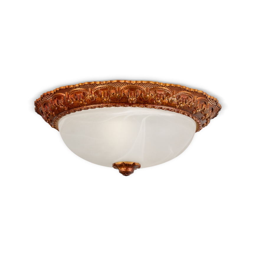 BRILAGI - Stropna svjetiljka FRESCO 2xE27/40W/230V promjer 30 cm zlatna