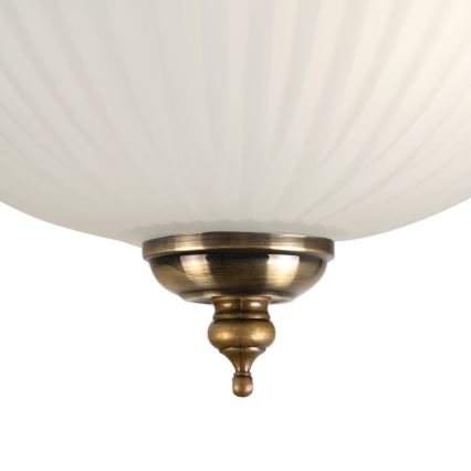 BRILAGI - Stropna svjetiljka FRESCO 2xE27/40W/230V Ø 28 cm mesing
