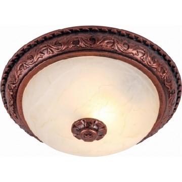 Brilagi - Stropna svjetiljka FRESCO 2xE27/40W/230V Ø 30 cm, bakrena