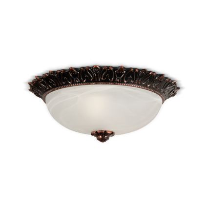 BRILAGI - Stropna svjetiljka FRESCO 2xE27/40W/230V Ø 30 cm brončana