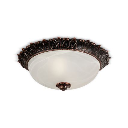 BRILAGI - Stropna svjetiljka FRESCO 2xE27/40W/230V Ø 30 cm brončana