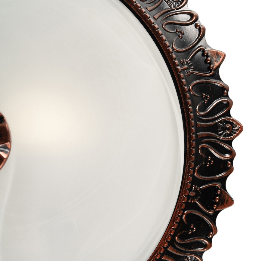 BRILAGI - Stropna svjetiljka FRESCO 2xE27/40W/230V Ø 30 cm brončana